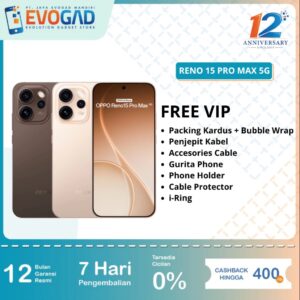 Oppo Reno 15 Pro Max Garansi Resmi Oppo Indonesia