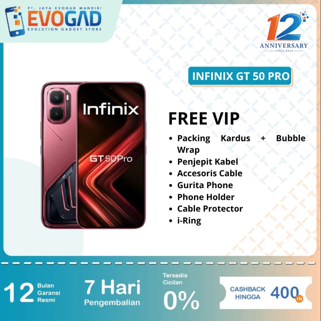 Infinix GT 50 Pro 5G Garansi Resmi 1 Tahun - Image 5