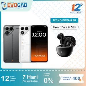 TECNO POVA 8 5G 6/128GB 8/128GB 8/256GB | Garansi Resmi Tecno Indonesia 1 Tahun