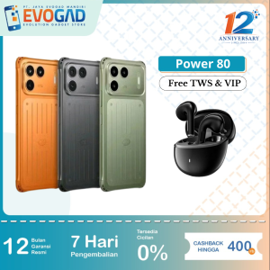 ITEL Power 80 4/128GB Garansi Resmi ITEL 1 Tahun