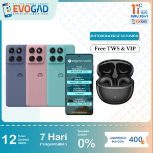 Motorola Edge 60 Fusion 12/256GB Garansi Resmi Motorola Indonesia 1 Tahun