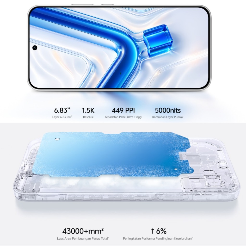 Vivo Y500 6/128GB & 6/256GB Garansi Resmi Vivo 1 Tahun - Image 4