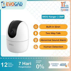 IMOU Ranger 2 3MP Kamera Smart CCTV Wi-Fi Garansi IMOU 2 Tahun