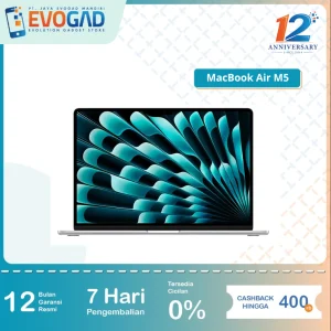 MacBook Air M5 13" 15" 16GB 512GB | Garansi Resmi Indonesia 1 Tahun