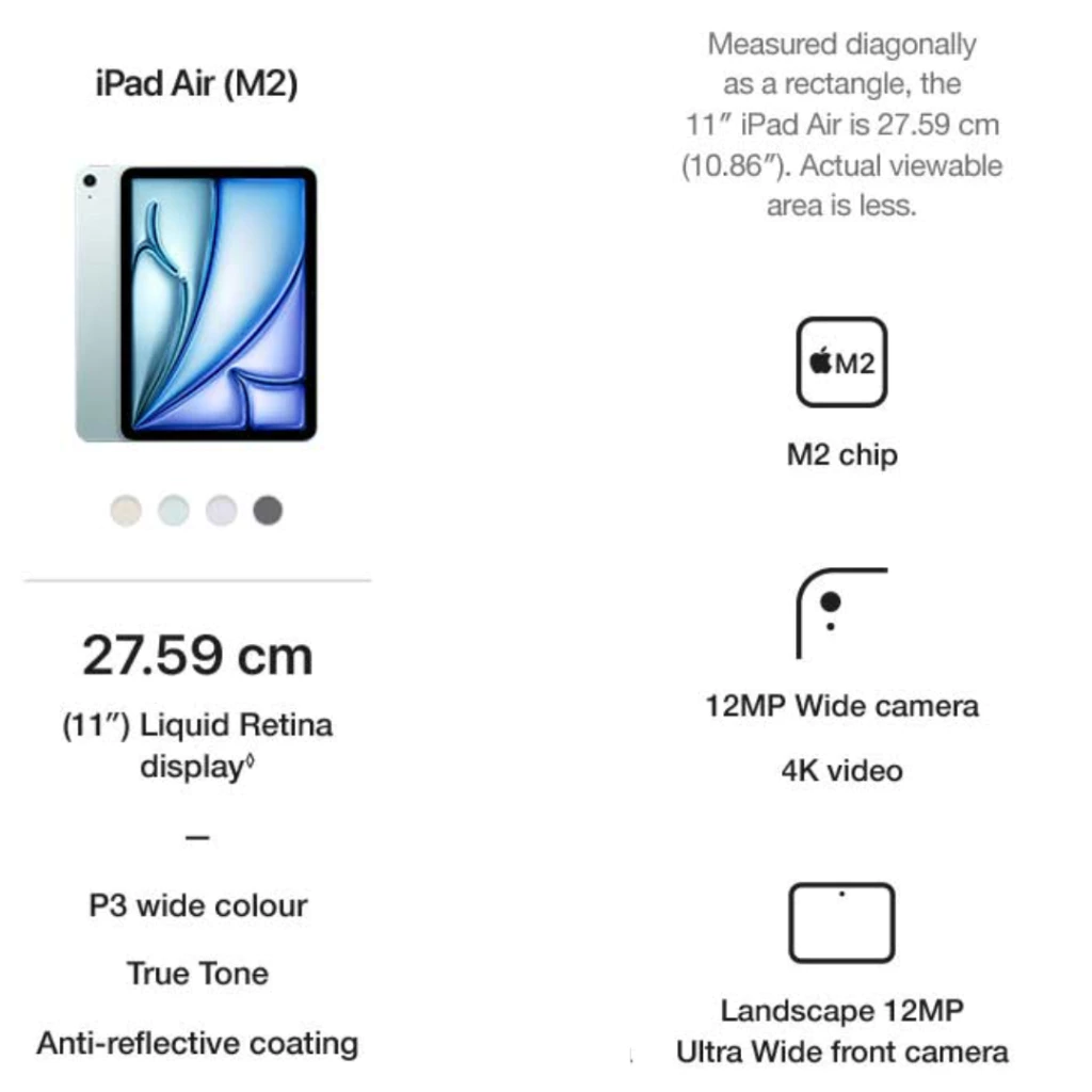 iPad Air M2 WIFI 13inch 128GB | Garansi Resmi 1 Tahun - Image 2