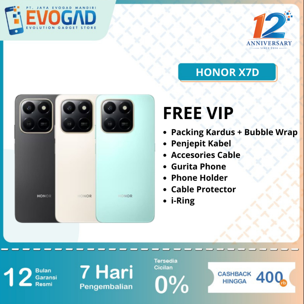 Honor X7D 8/512GB Garansi Resmi Honor Indonesia 1 Tahun - Image 3