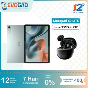Motopad 60 Lite 4/128GB WIFI Garansi Resmi Motorola 1 Tahun