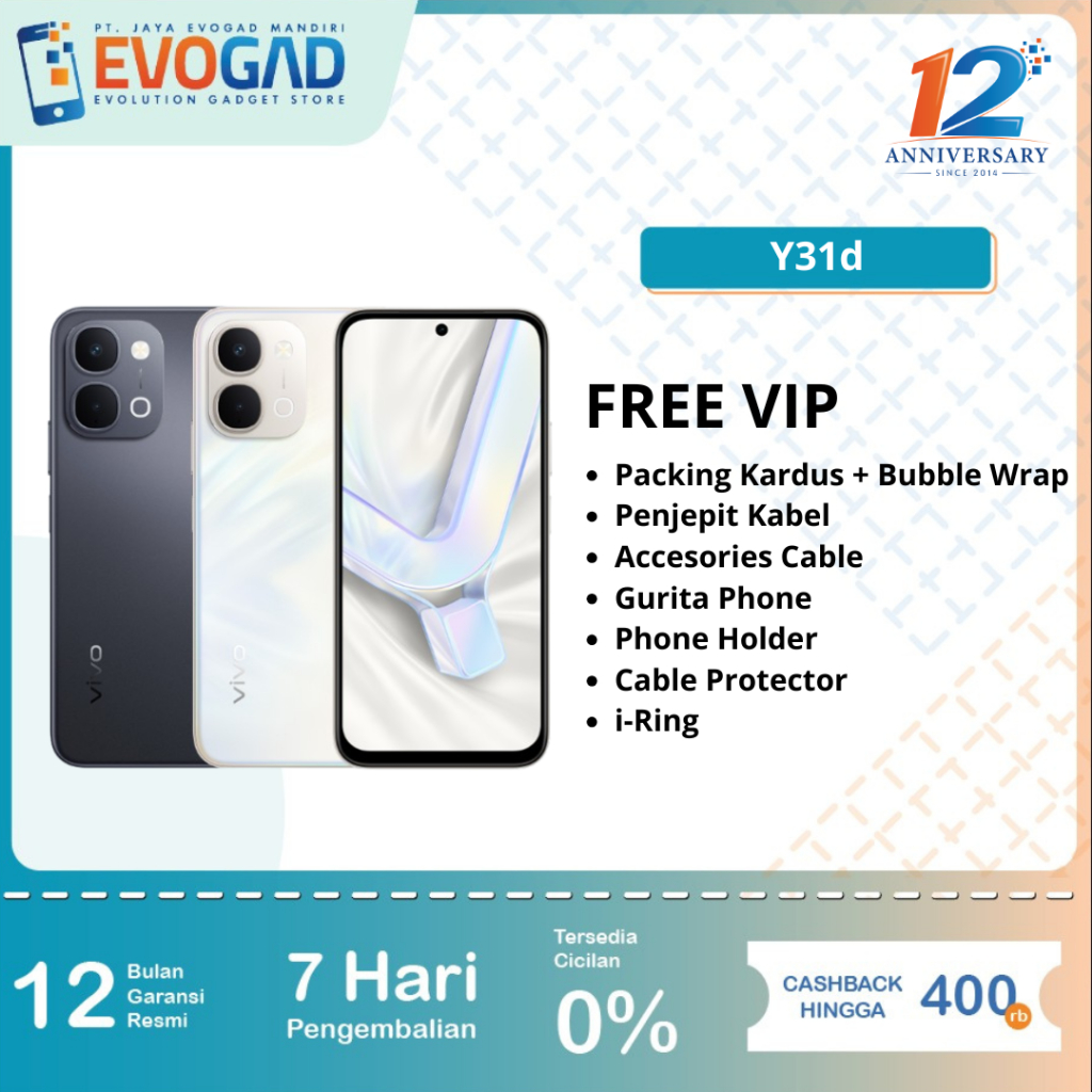 Vivo Y31D 4/128GB Garansi Resmi Vivo 1Tahun - Image 2