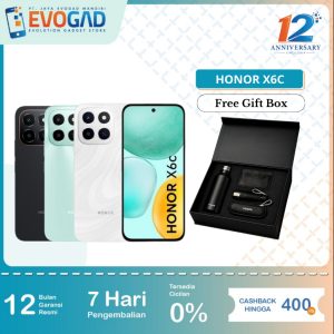 Honor X6C 6/256GB Garansi Resmi Honor Indonesia 1 Tahun