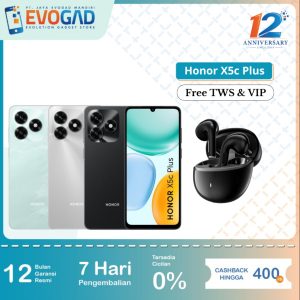 Honor X5c Plus 4/128GB Garansi Resmi Honor Indonesia 1 Tahun