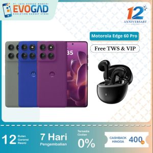 Motorola Edge 60 Pro Fusion 5G 12GB+256GB Garansi Resmi Motorola 1 Tahun
